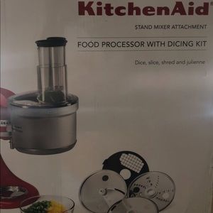 KitchenAid with dicing kit